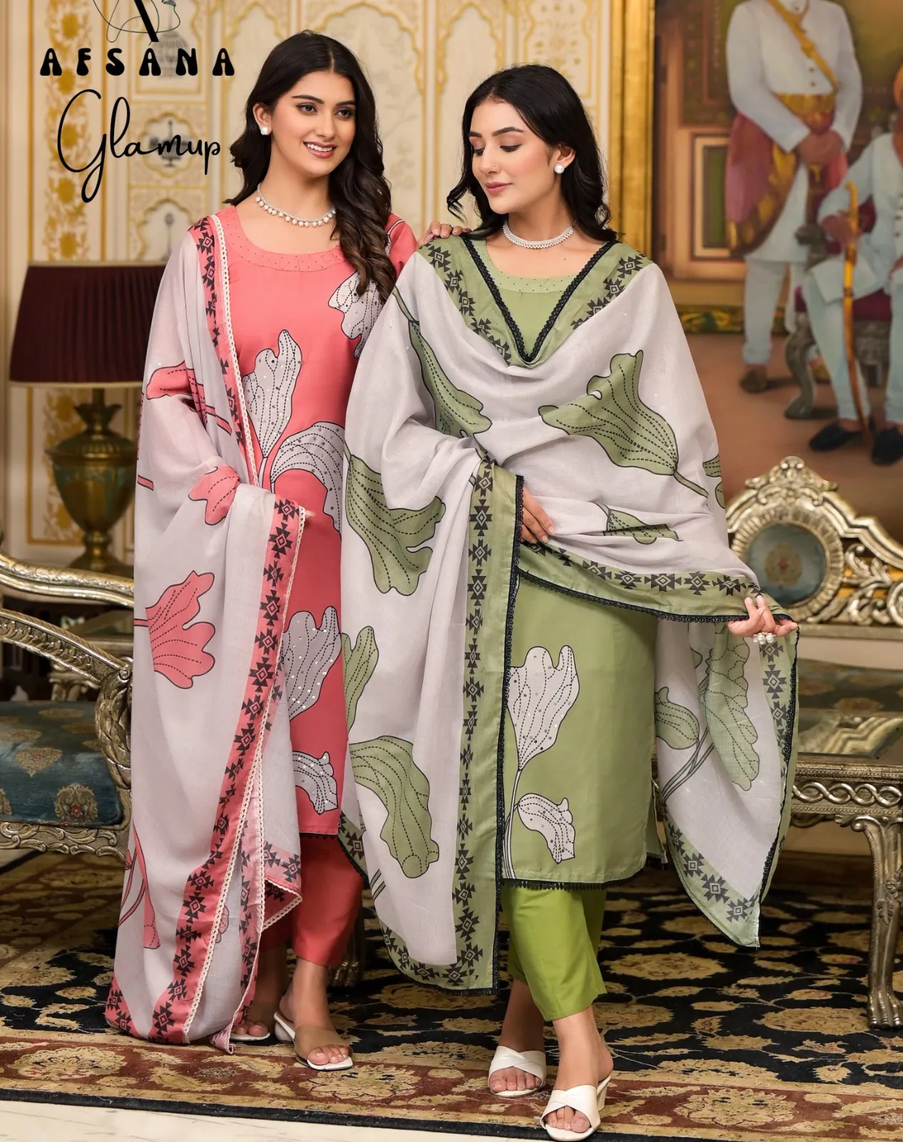 Afsana Slem Up Muslin Wholesale Readymade Salwar Suit Collection
