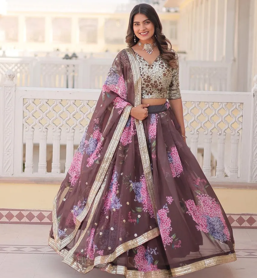 Anamika Vol 76 Digital Printed Russian Silk Wholesale Lehenga Choli Collection