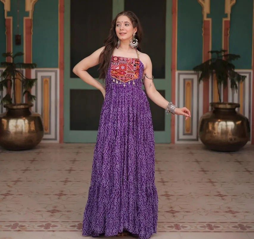 Anamika Vol 78 Bandhani Printed Wholesale Gown Collection