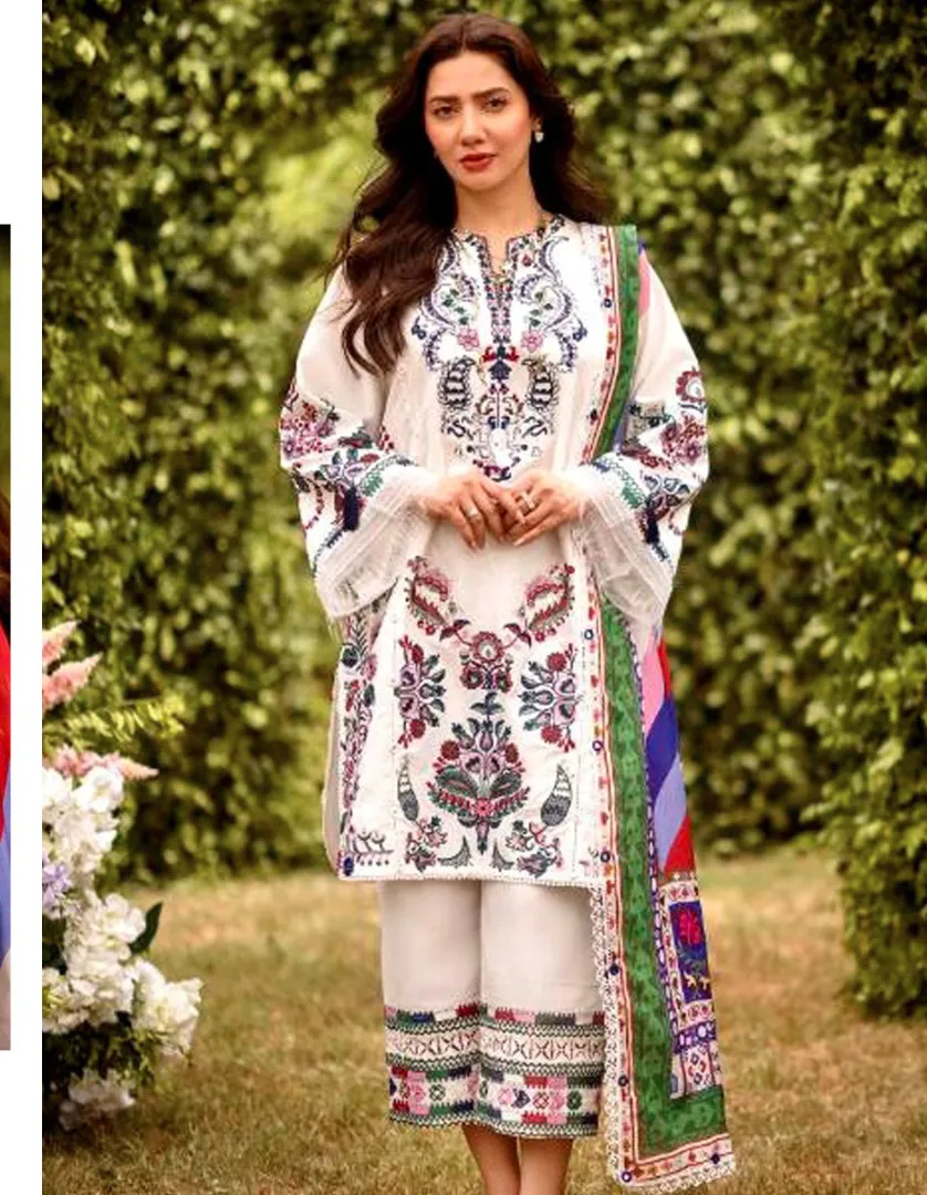Anamsa 497 Rayon Embroidered Wholesale Pakistani Suit Collection