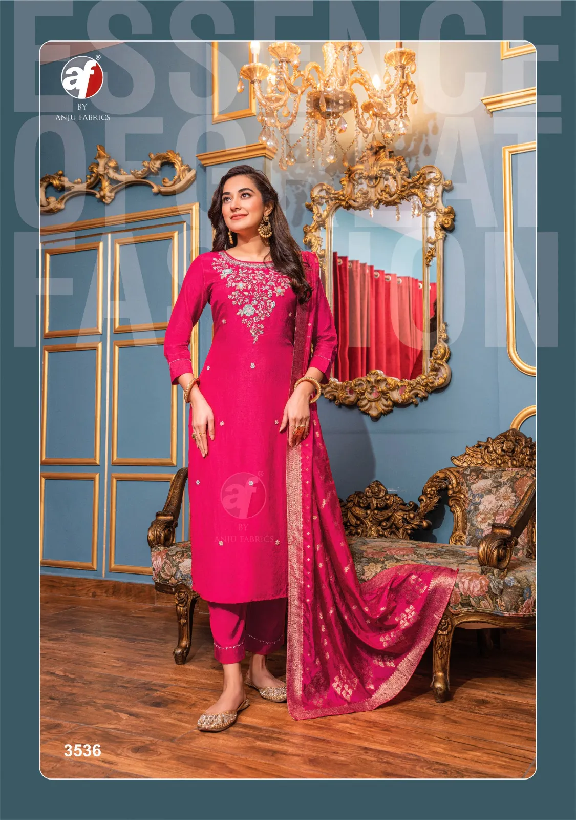 Anju Fabrics Ghunghat Vol10 Pure Dola Silk Wholesale Readymade Salwar Suit Collection — Wholesale Readymade Suit, Anju fabric wholesale from Surat - Gallery Image 6