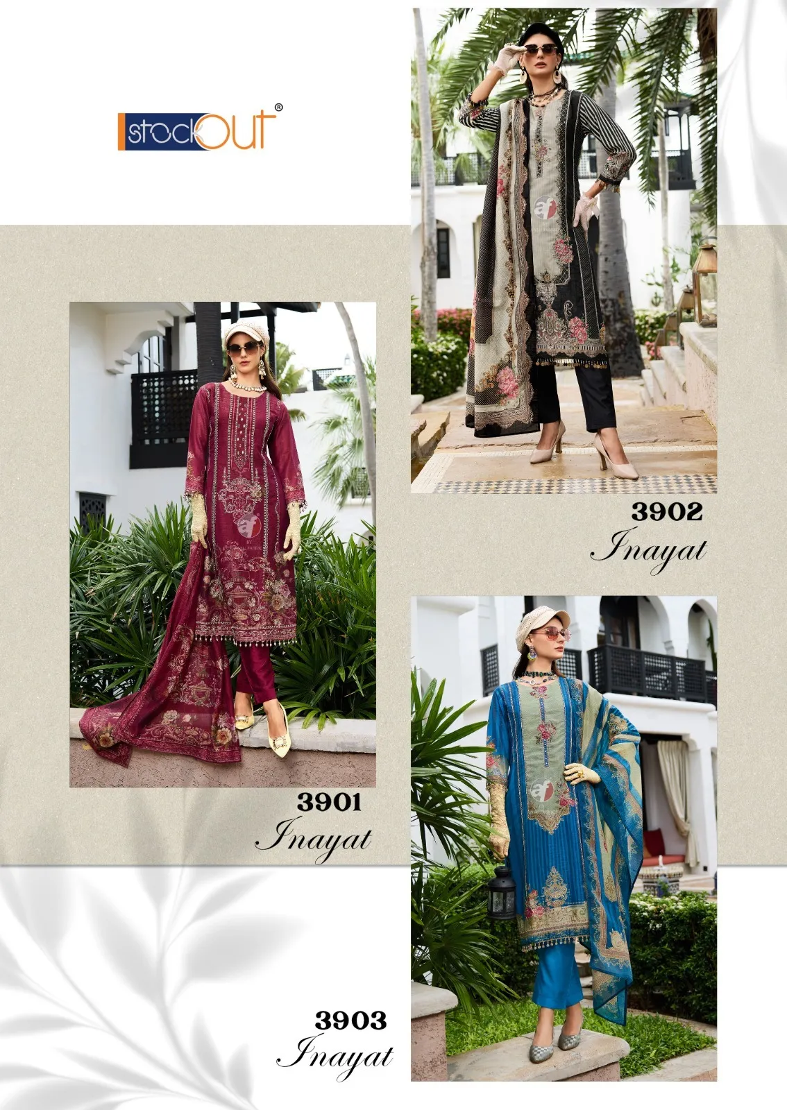 Anju Fabrics Inayat Tissue Shimmer Wholesale Readymade Pakistani Salwar Suit Collection — Wholesale Readymade Suit, Anju fabric wholesale from Surat - Gallery Image 10