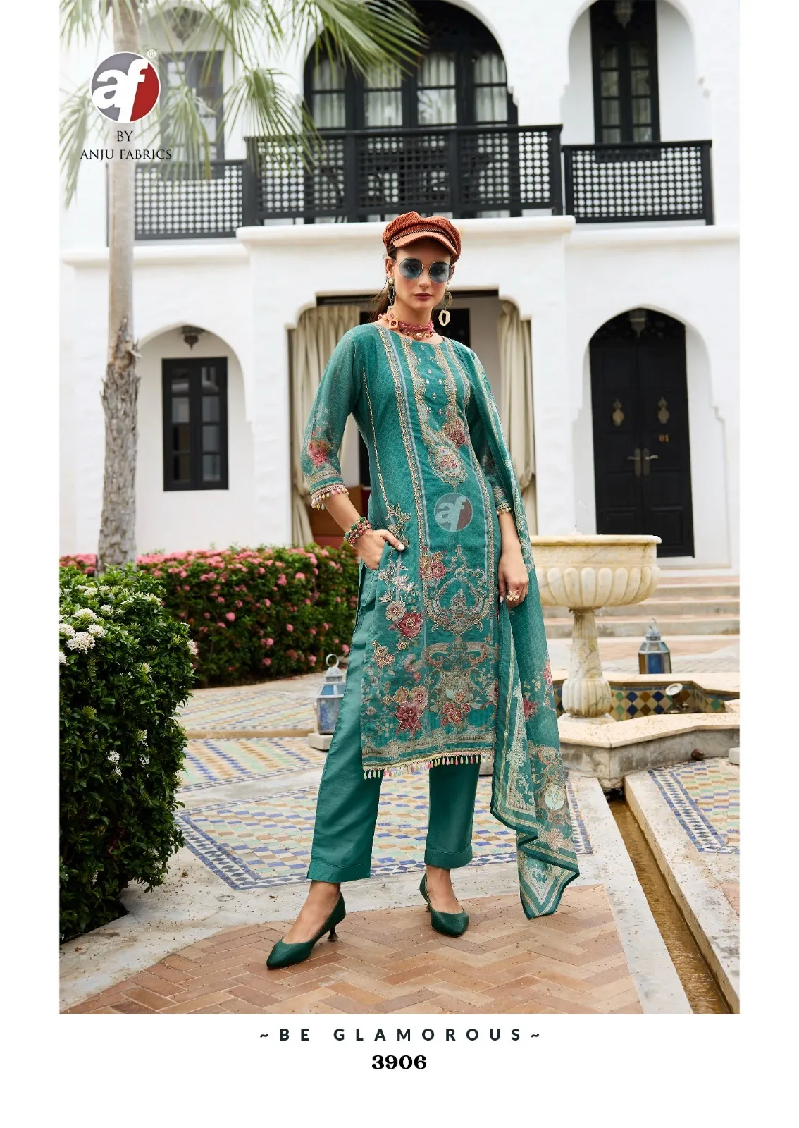Anju Fabrics Inayat Tissue Shimmer Wholesale Readymade Pakistani Salwar Suit Collection — Wholesale Readymade Suit, Anju fabric wholesale from Surat - Gallery Image 3