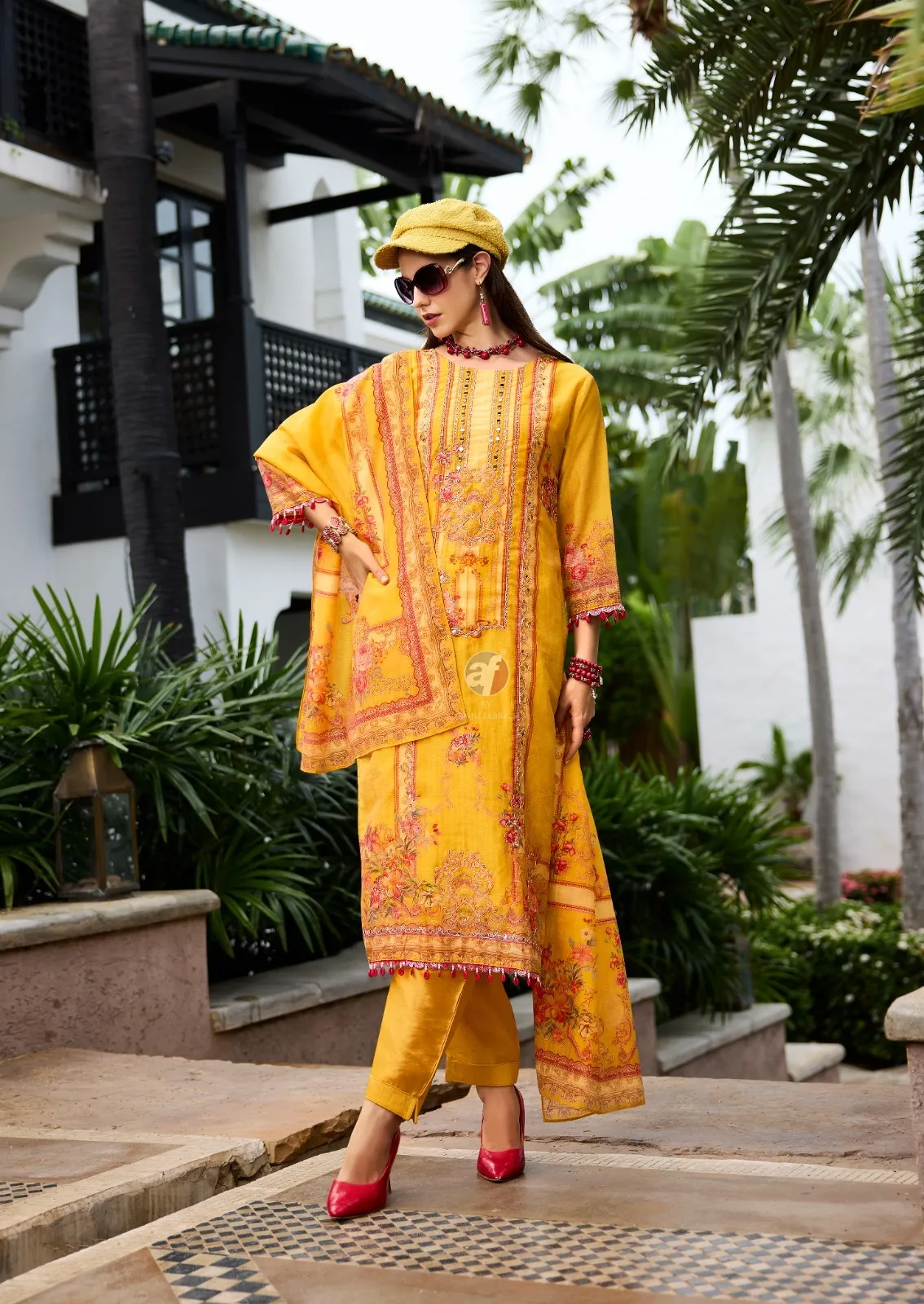 Anju Fabrics Inayat Tissue Shimmer Wholesale Readymade Pakistani Salwar Suit Collection — Wholesale Readymade Suit, Anju fabric wholesale from Surat - Gallery Image 5