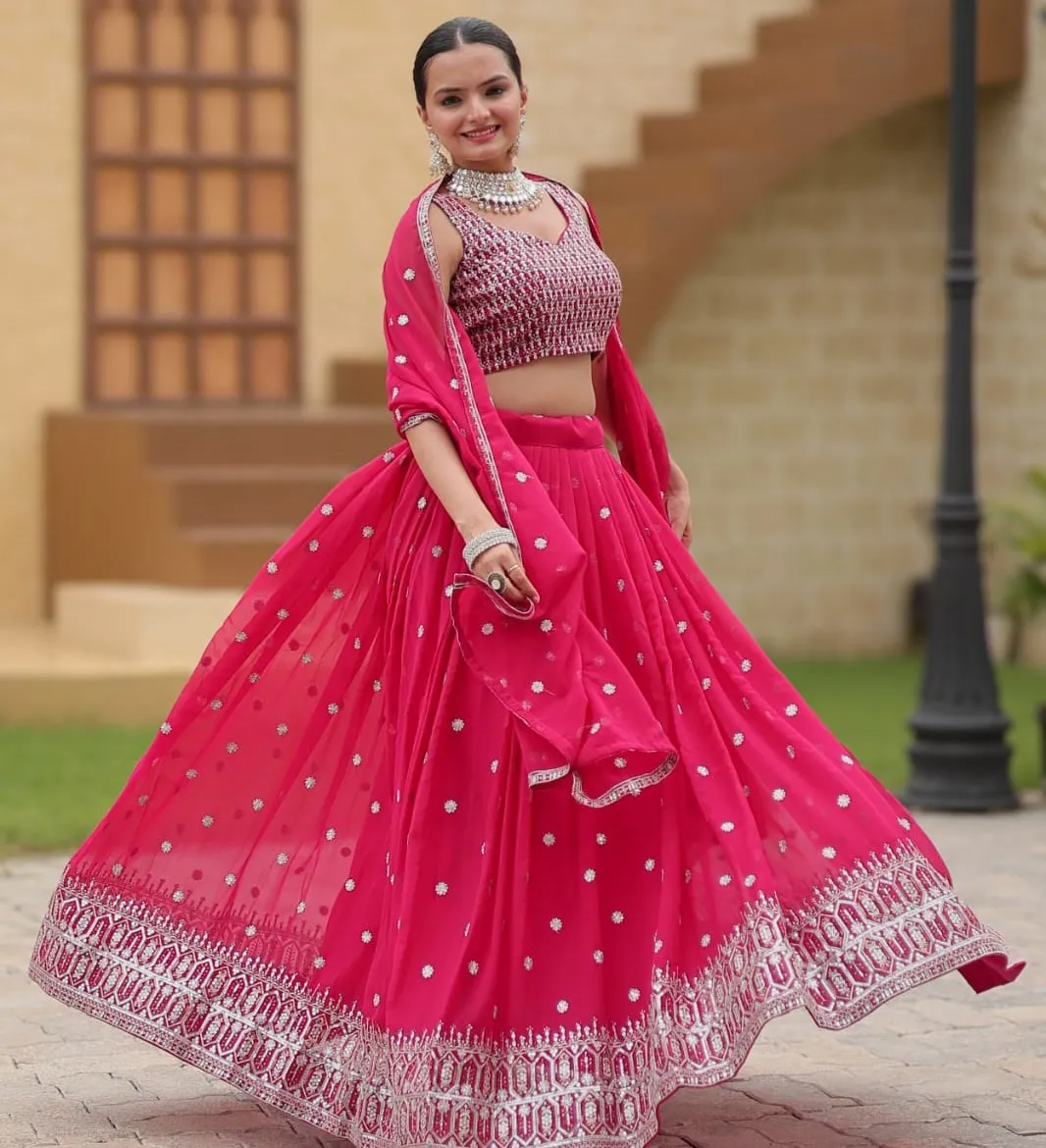 Banwery Gulnaz Georgette Wholesale Lehenga Choli Collection