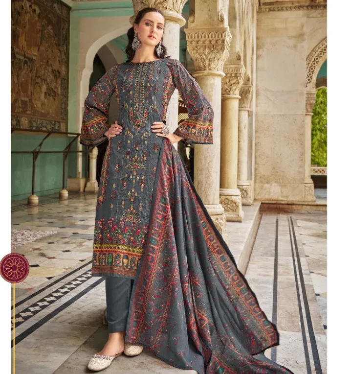 Belliza Bin Saeed Vol 6 Cotton Digital Printed Wholesale Pakistani Salwar Suit Collection