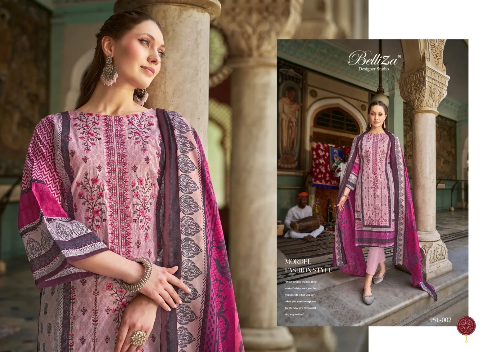Belliza Bin Saeed Vol 6 Cotton Digital Printed Wholesale Pakistani Salwar Suit Collection - Image 4