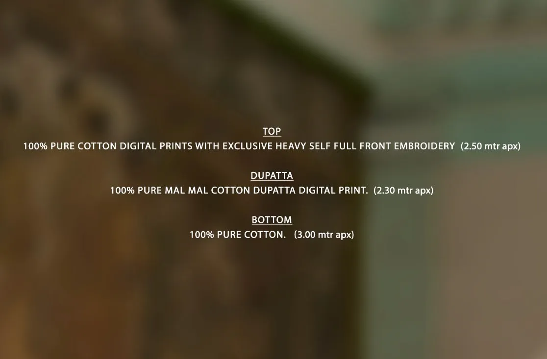 Belliza Bin Saeed Vol 6 Cotton Digital Printed Wholesale Pakistani Salwar Suit Collection - Image 9