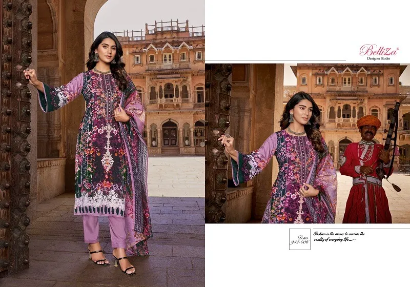 Belliza Riwayat 947 Premium Wholesale Pakistani Salwar Suit Collection - Image 2