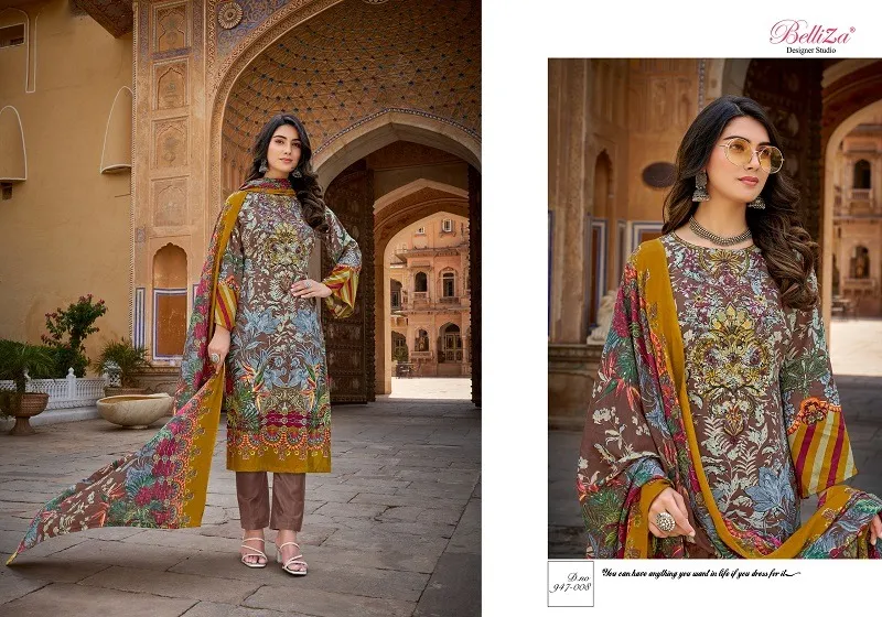 Belliza Riwayat 947 Premium Wholesale Pakistani Salwar Suit Collection - Image 4