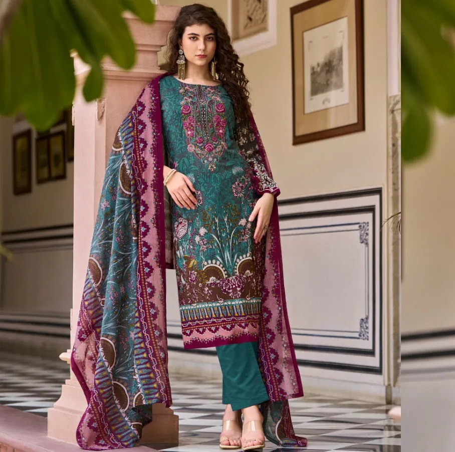 Belliza Riwayat Vol 2 Digital Printed Wholesale Pakistani Salwar Suit Collection