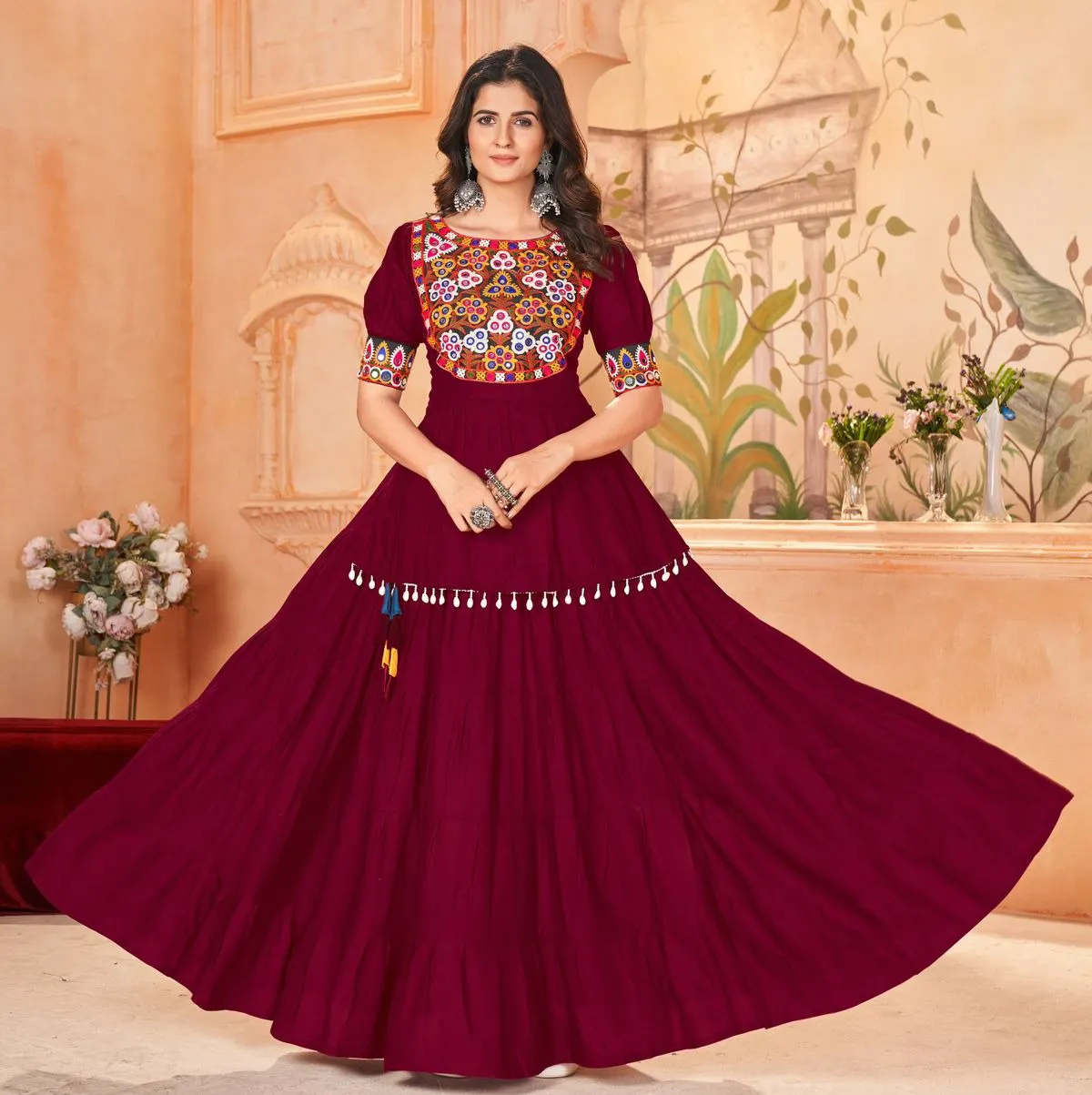 Blue Hills Jhamkudi Rayon Wholesale Designer Lehenga Choli Collection