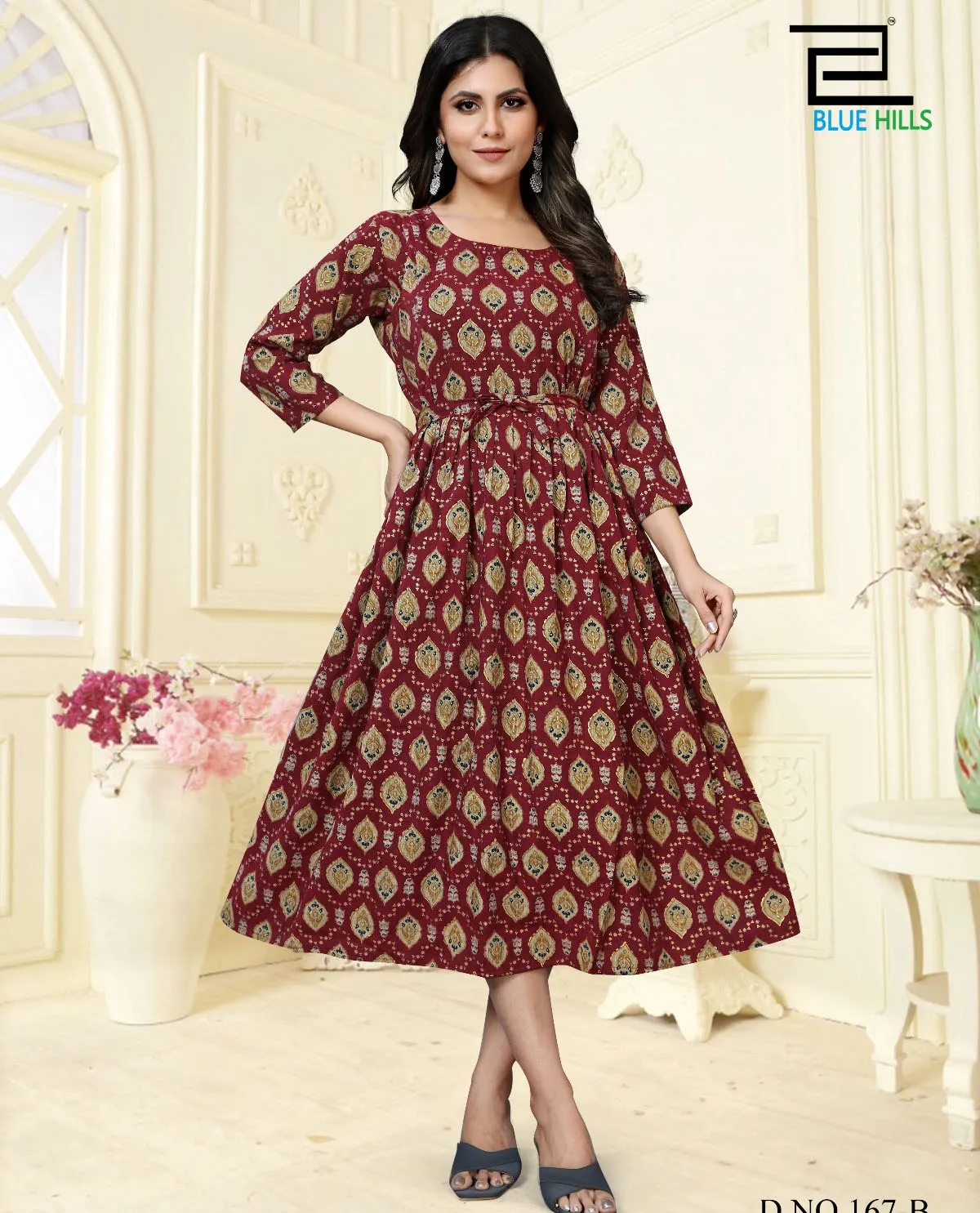 Blue Hills Little Things Vol 15 Rayon Wholesale Feeding Wear Kurti Collection