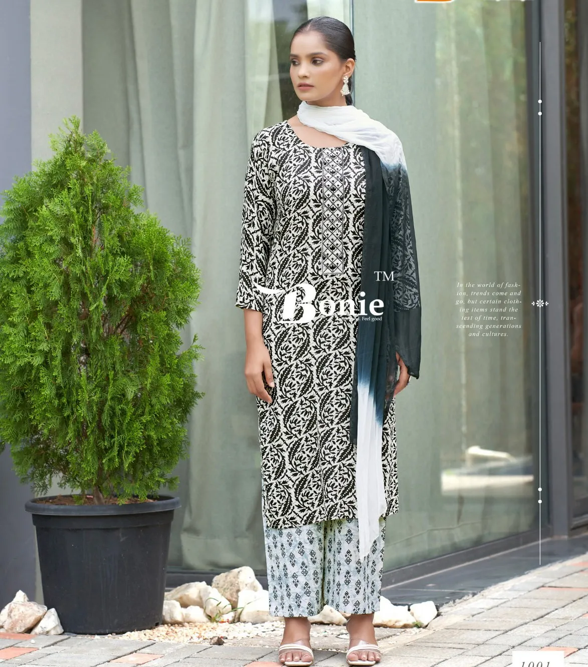 Bonie Guzarish Rayon Weaving Wholesale Readymade Salwar Suit Collection