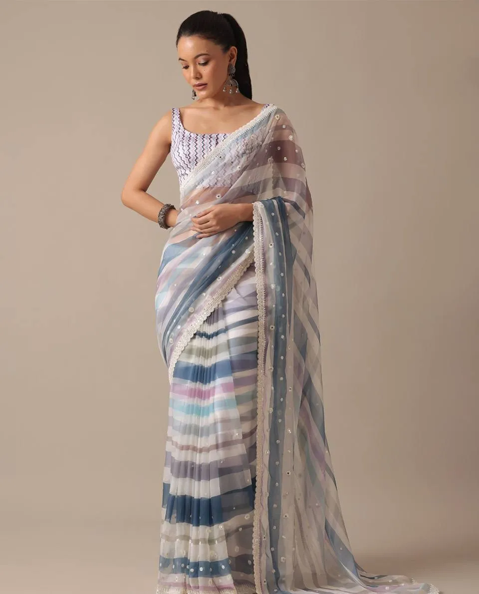 Bt 1245 Beautiful Georgette Wholesale Designer Sarees Collection