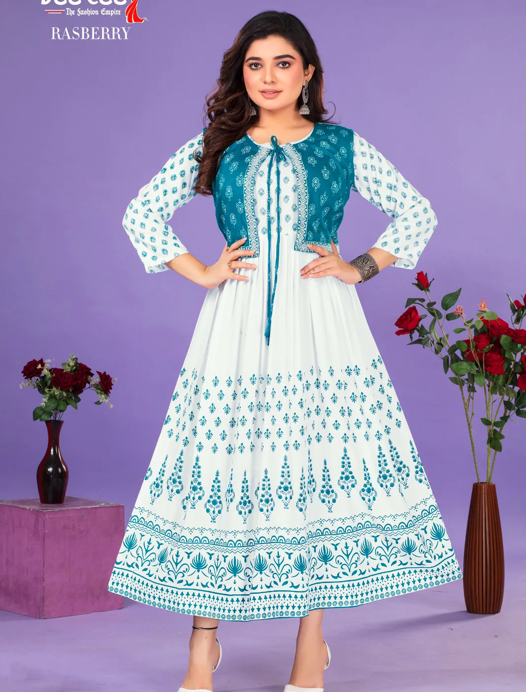 Deecee Rasberry Designer Rayon Wholesale Kurtis Collection