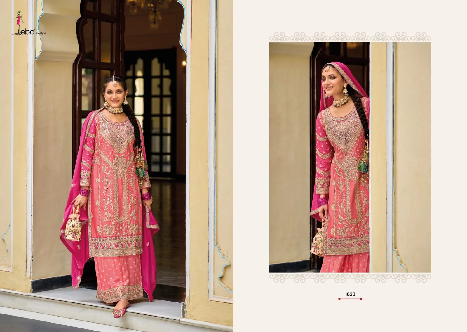 Eba Lifestyle Surili Heavy Chinon Wholesale Designer Readymade Salwar Suit Collection - Image 4