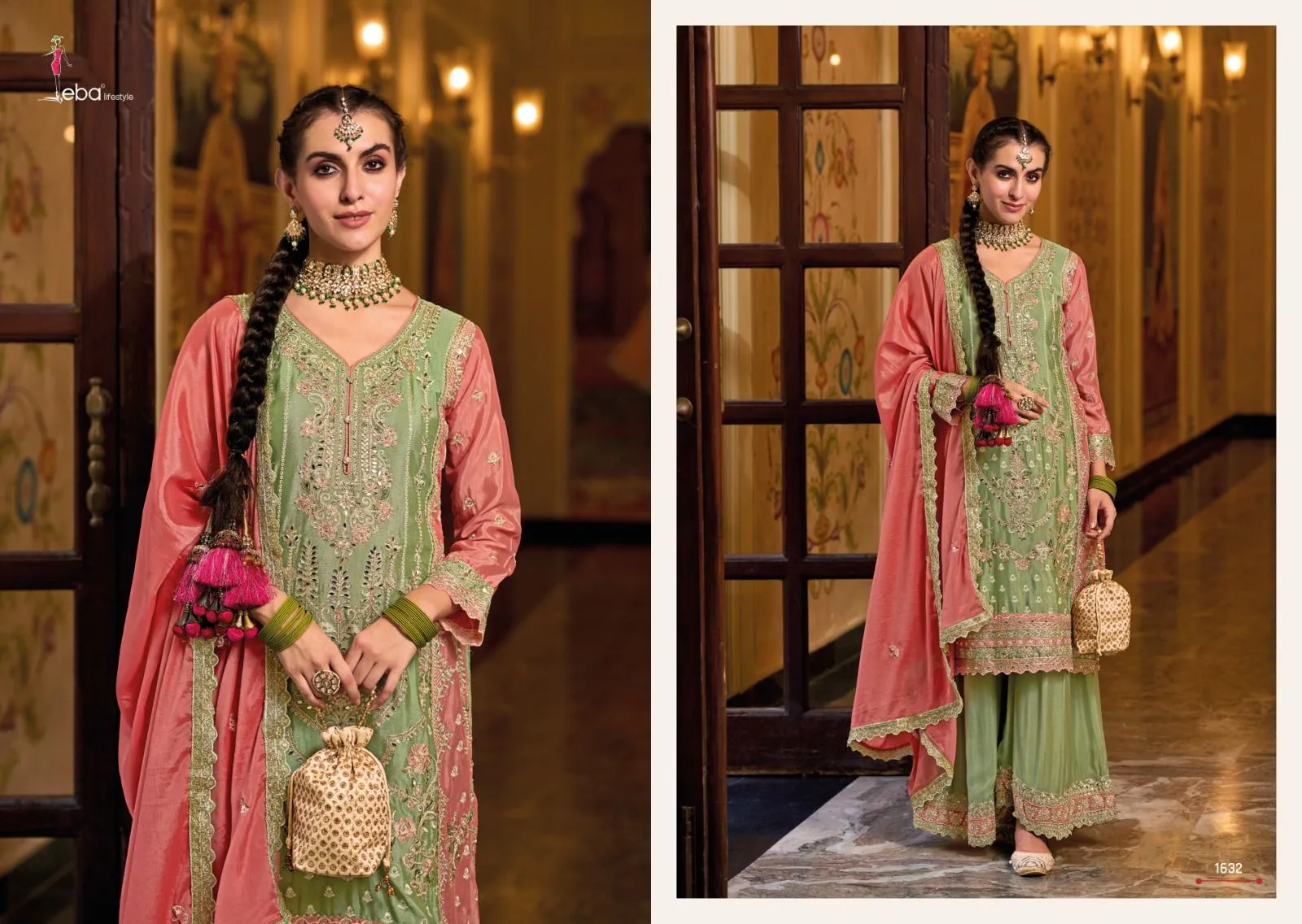 Eba Lifestyle Surili Heavy Chinon Wholesale Designer Readymade Salwar Suit Collection - Image 5