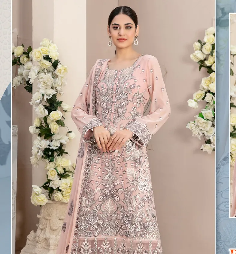 Fepic C 1734 Georgette Wholesale Pakistani Salwar Suit Collection