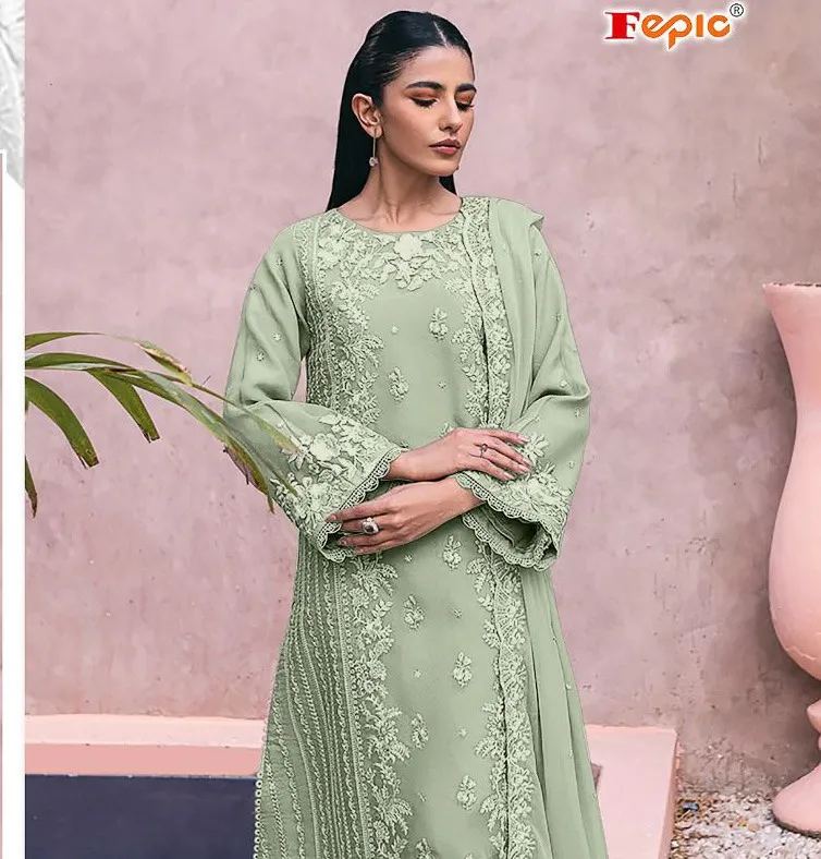 Fepic C 1820 ABC Georgette Wholesale Pakistani Suit Collection