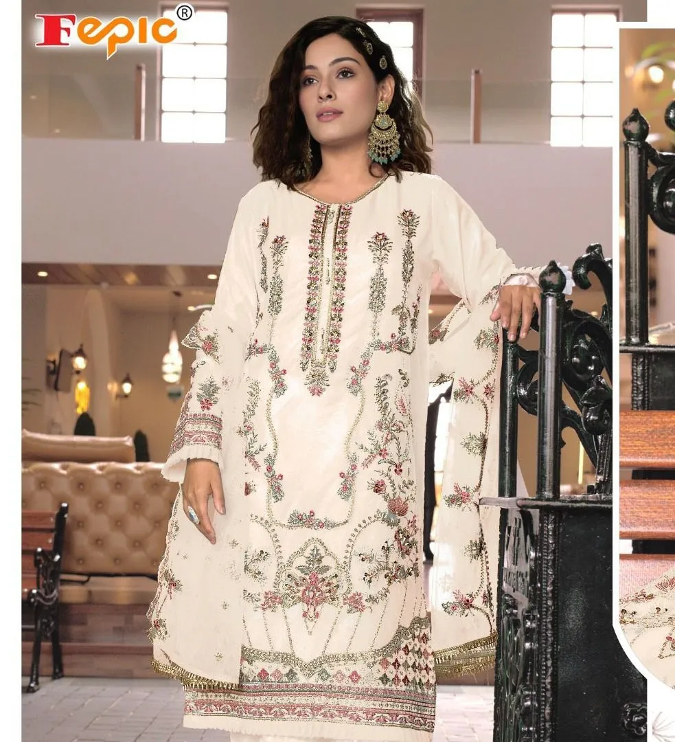 Fepic iR 21016 ABCD Organza Wholesale Pakistani Salwar Suit Collection