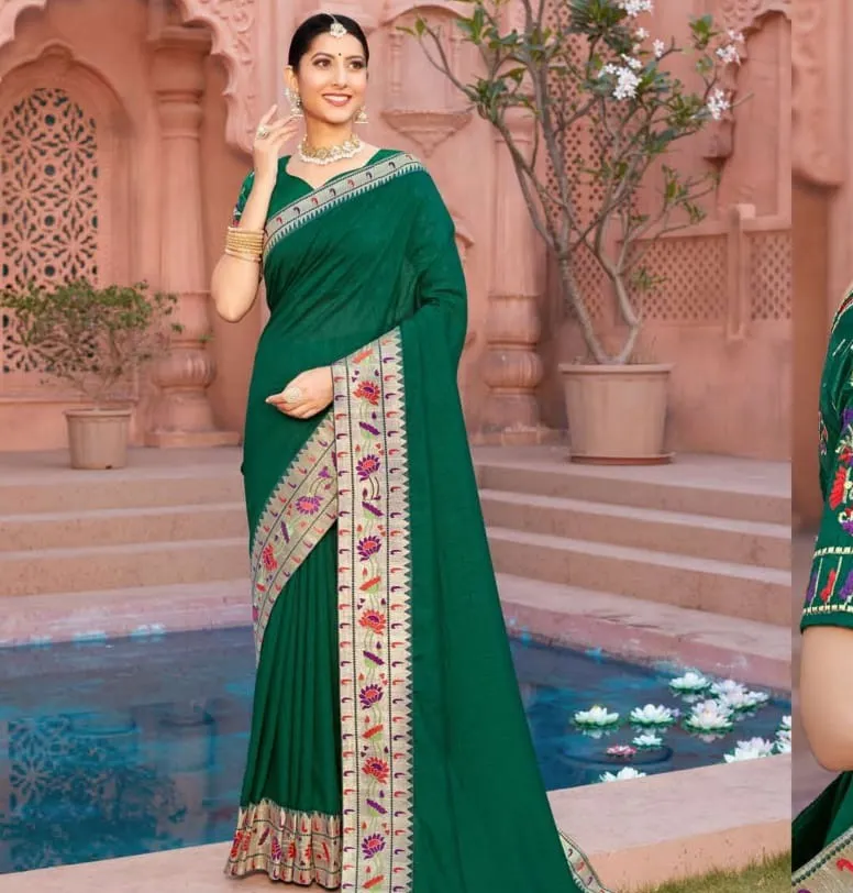 Gajapati Tanya Vichitra Wholesale Sarees Collection