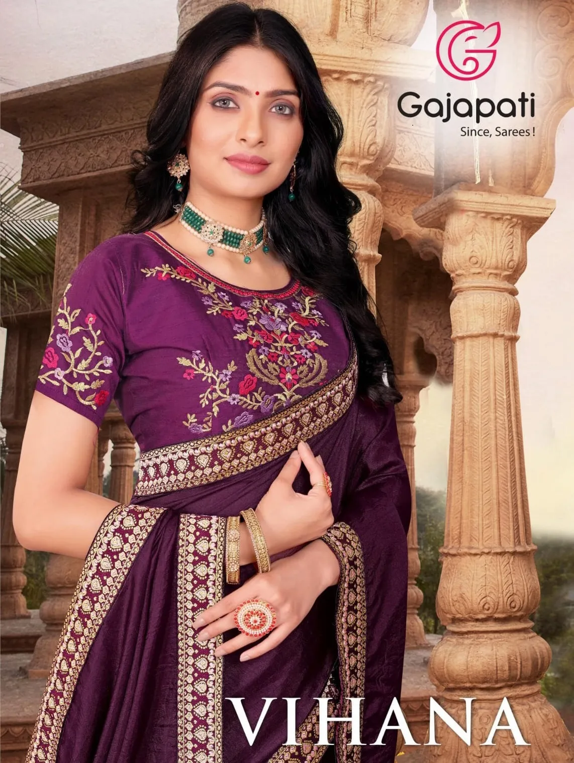 Gajapati Vihana Vichitra Wholesale Sarees Collection