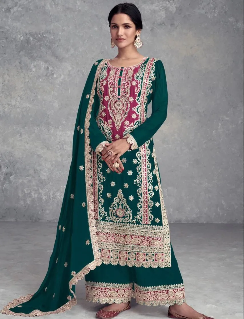 Gulkayra Designer Sayra Real Chinon Wholesale Designer Readymade Salwar Suit Collection