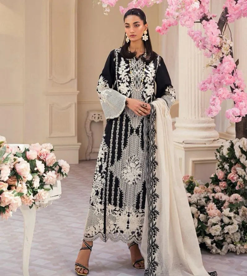 Hazzel 0115 Rayon Wholesale Pakistani Salwar Suit Collection