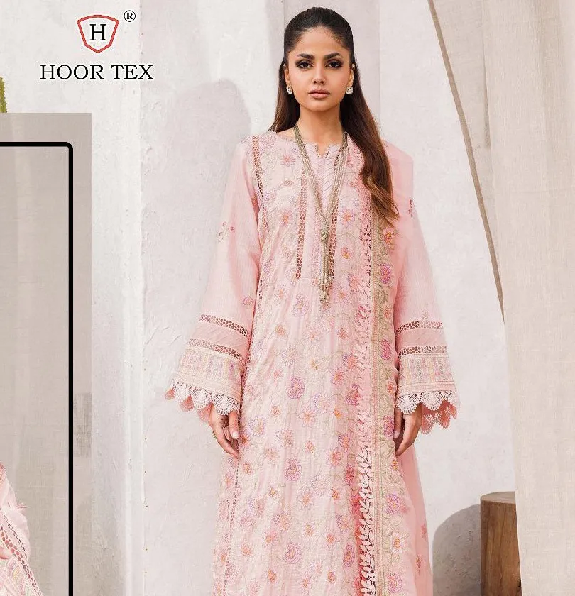 Hoor Tex H-310 Heavy Cotton Wholesale Pakistani Salwar Suit Collection