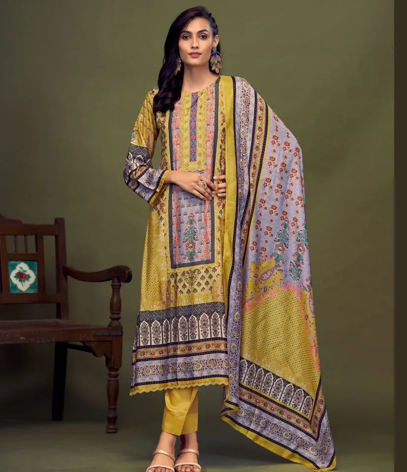 Ibiza Deliza Digital Printed Muslin Wholesale Pakistani Salwar Suit Collection