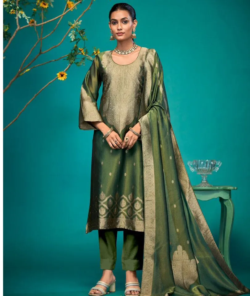 Ibiza Kaira Silk Wholesale Fancy Salwar Suit Collection