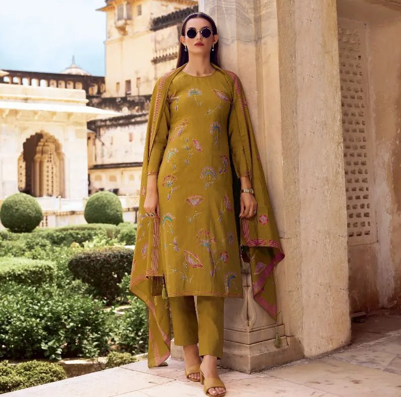 Ibiza Modern Art Fancy Viscose Wholesale Fancy Salwar Suit Collection