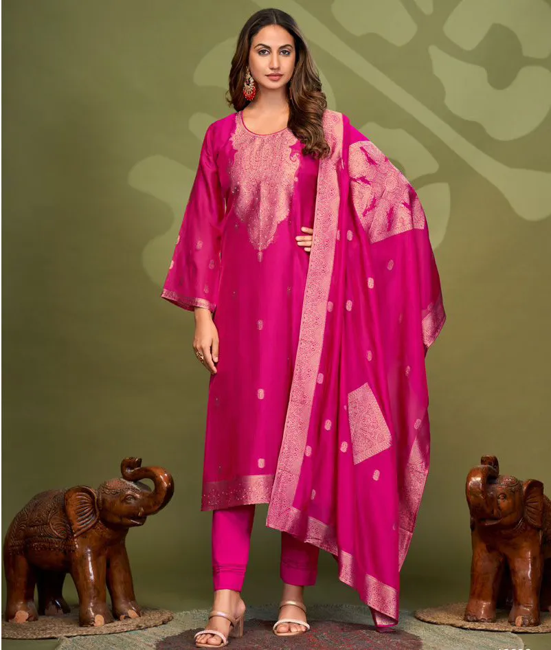 Ibiza Shazain Banglory Silk Wholesale Designer Suit Collection