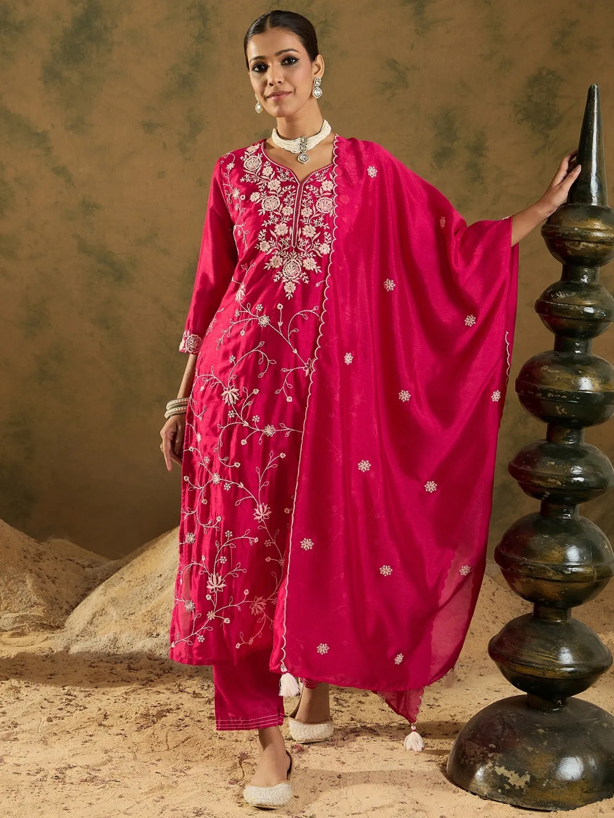 Indo Era 2512 Designer Silk Wholesale Readymade Salwar Suit Collection