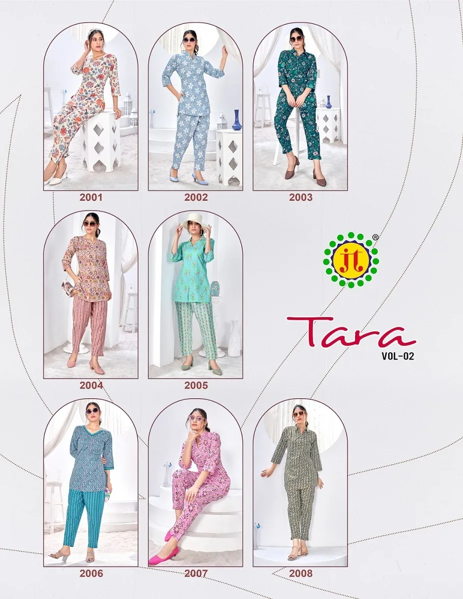 JT Tara Vol 2 Cotton Wholesale Co-Ord Set Collection - Image 5