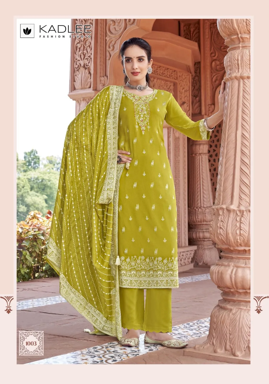 Kadlee Anmol Rayon Printed Wholesale Readymade Suit Collection — Wholesale Readymade Suit, Kadlee Fashion Studio wholesale from Surat - Gallery Image 3
