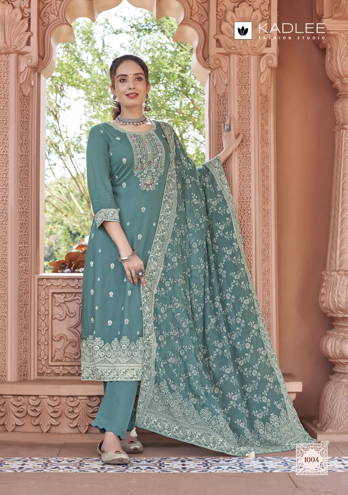 Kadlee Anmol Rayon Printed Wholesale Readymade Suit Collection — Wholesale Readymade Suit, Kadlee Fashion Studio wholesale from Surat - Gallery Image 4