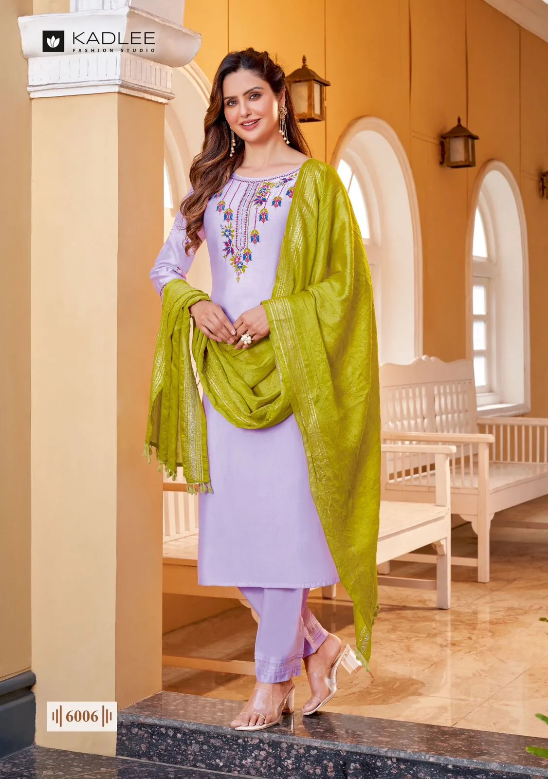 Kadlee Vedanta Viscose Weaving Wholesale Readymade Suit Collection - Image 3