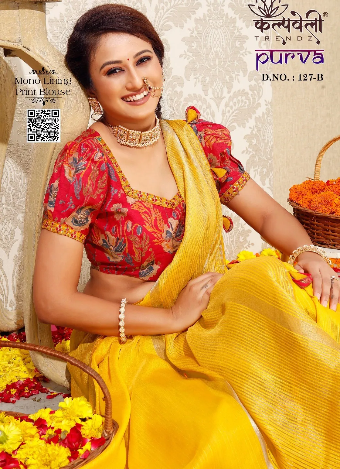 Kalpatru Fashion Purva 127 Mono lining Wholesale Fancy Sarees Collection