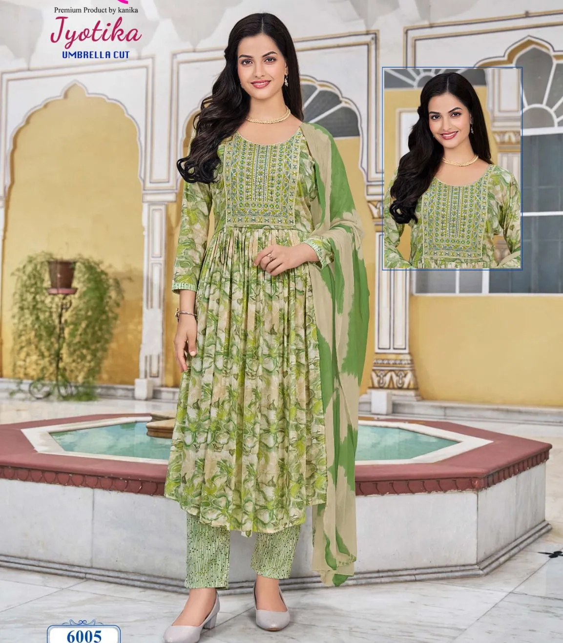 Kavya Jyotika Vol 6 Capsule Foil Printed Wholesale Readymade Salwar Suit Collection