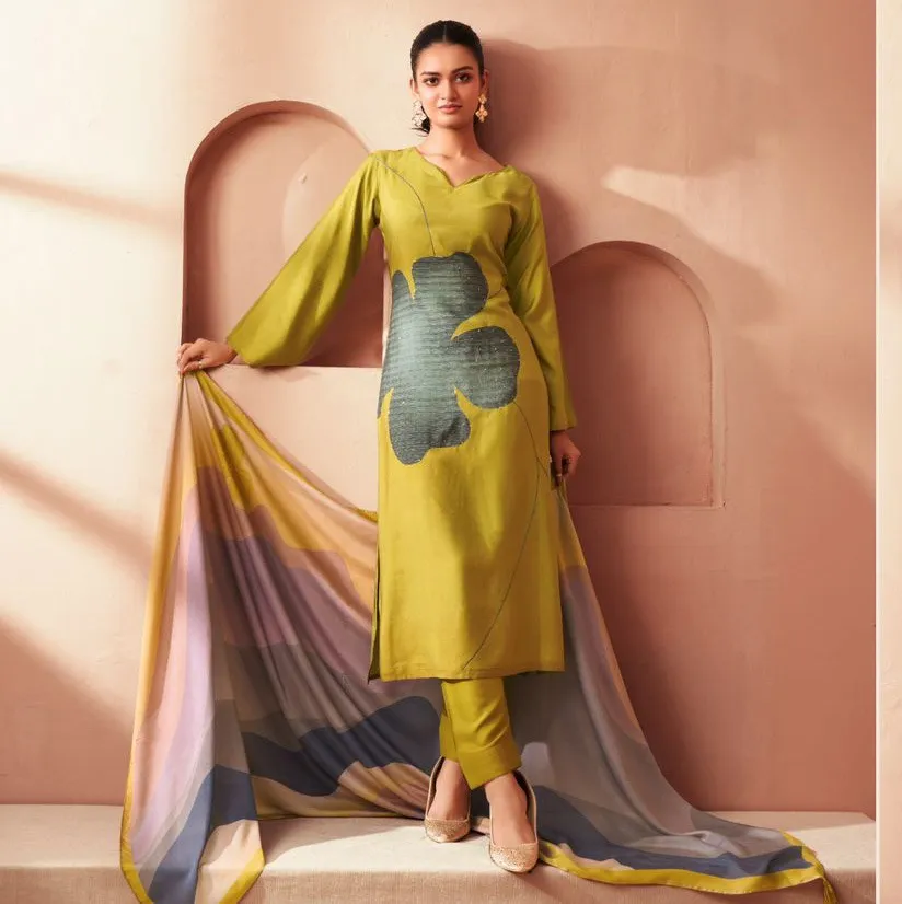 Kesar Blossom Muslin Digital Printed Wholesale Fancy Salwar Suit Collection