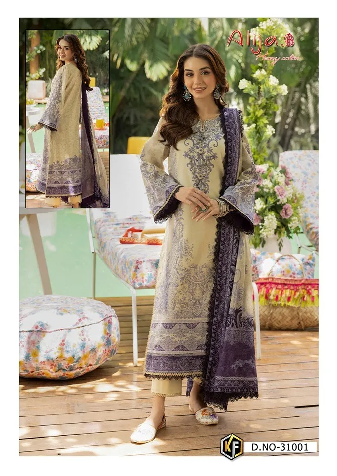 Keval Alija Vol 31 Heavy Cotton Wholesale Pakistani Salwar Suit Collection - Image 6