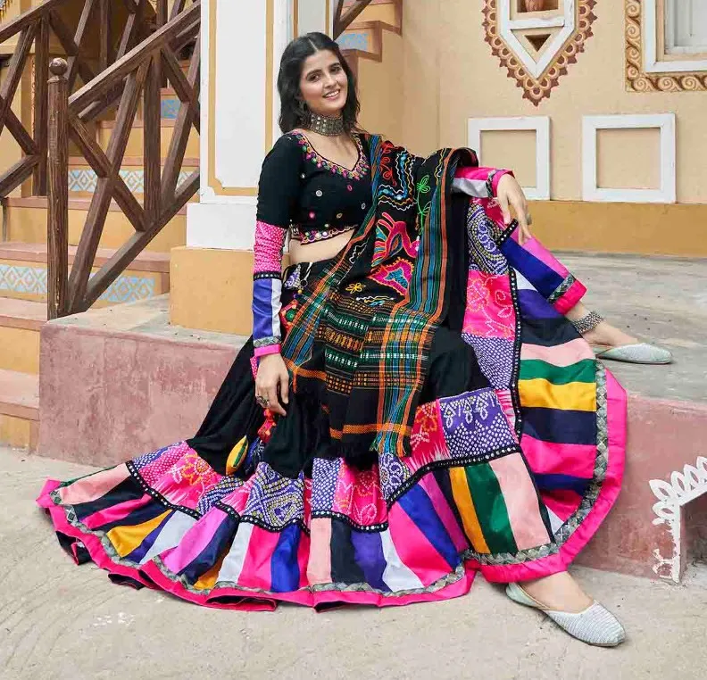 Kf Raas Vol 13 Navratri Fancy Viscose  Wholesale Lehenga Choli Collection