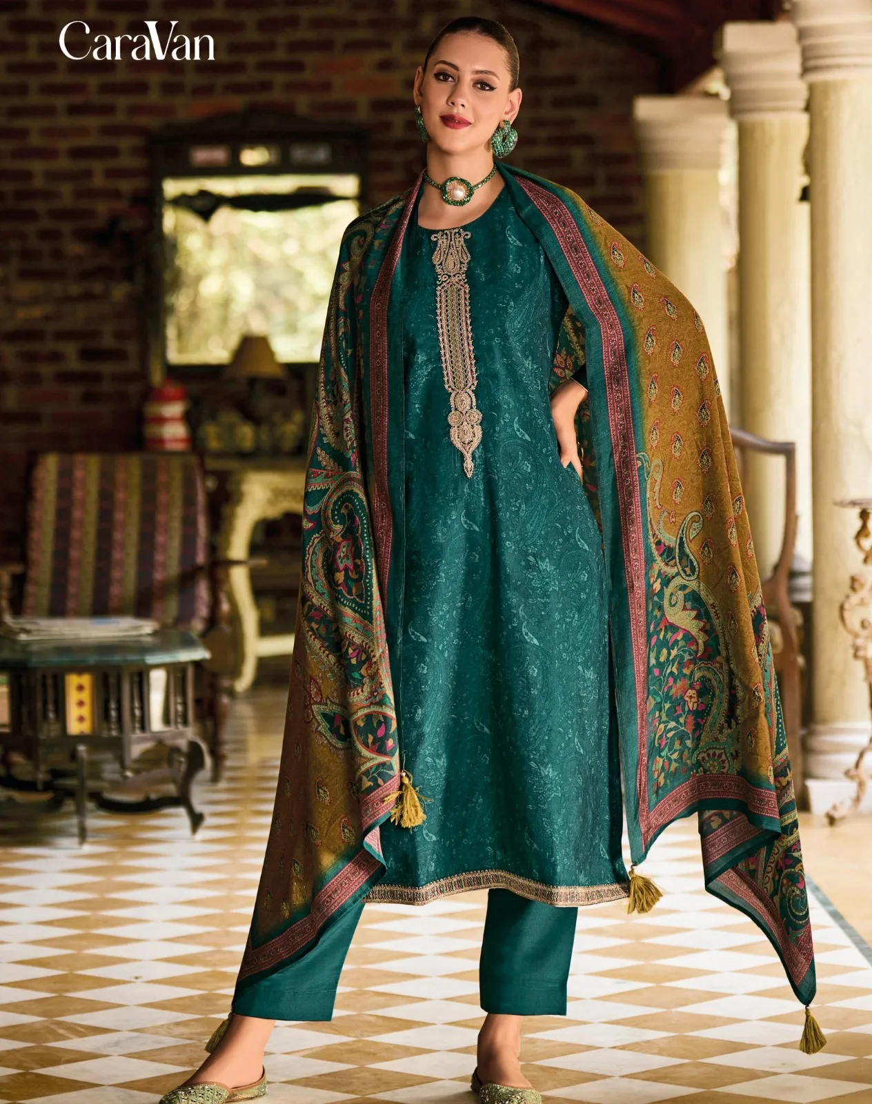 Kilory Caravan Muslin Digital Printed Wholesale Designer Salwar Suit Collection