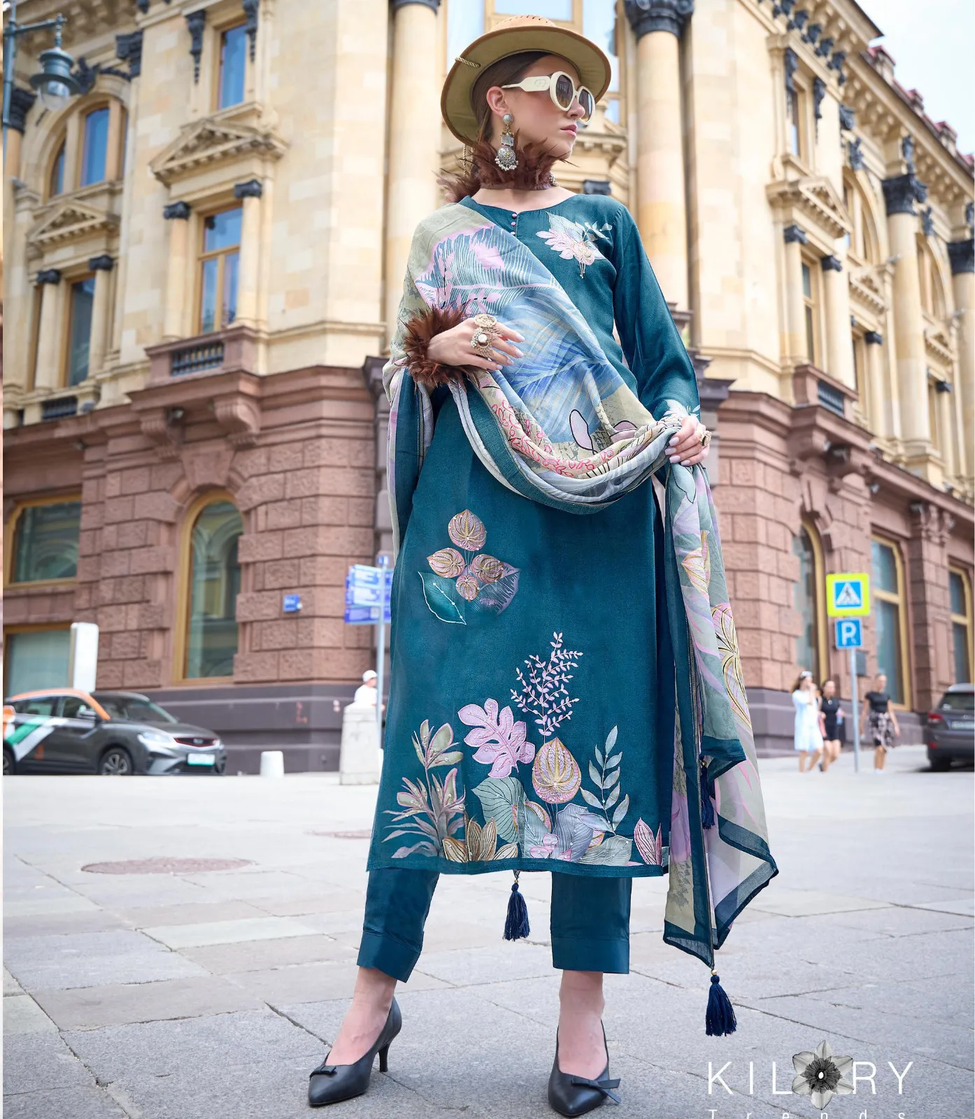 Kilory Grazia Viscose Wholesale Designer Suit Collection