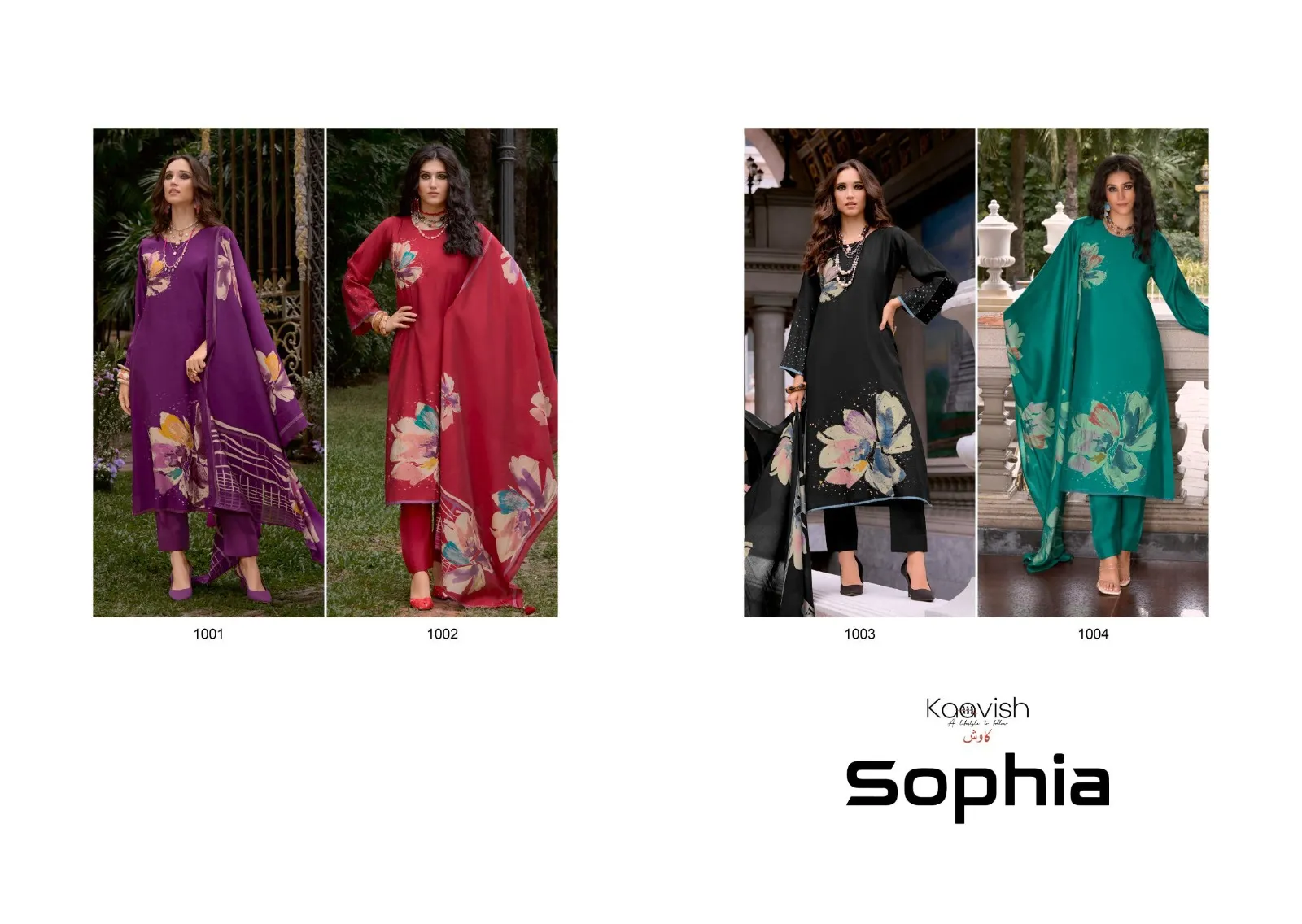Kilory Sophia Viscose Muslin Digital Printed Wholesale Designer Salwar Suit Collection - Image 2