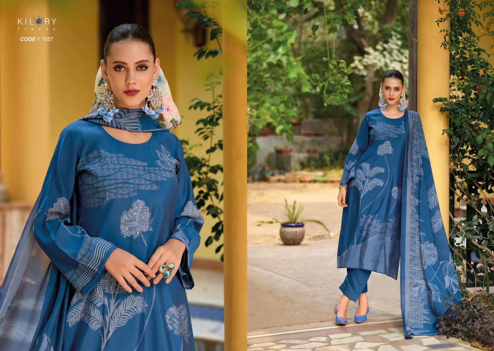 Kilory Trandz Pure Viscose Muslin Wholesale Designer Suit Collection - Image 2