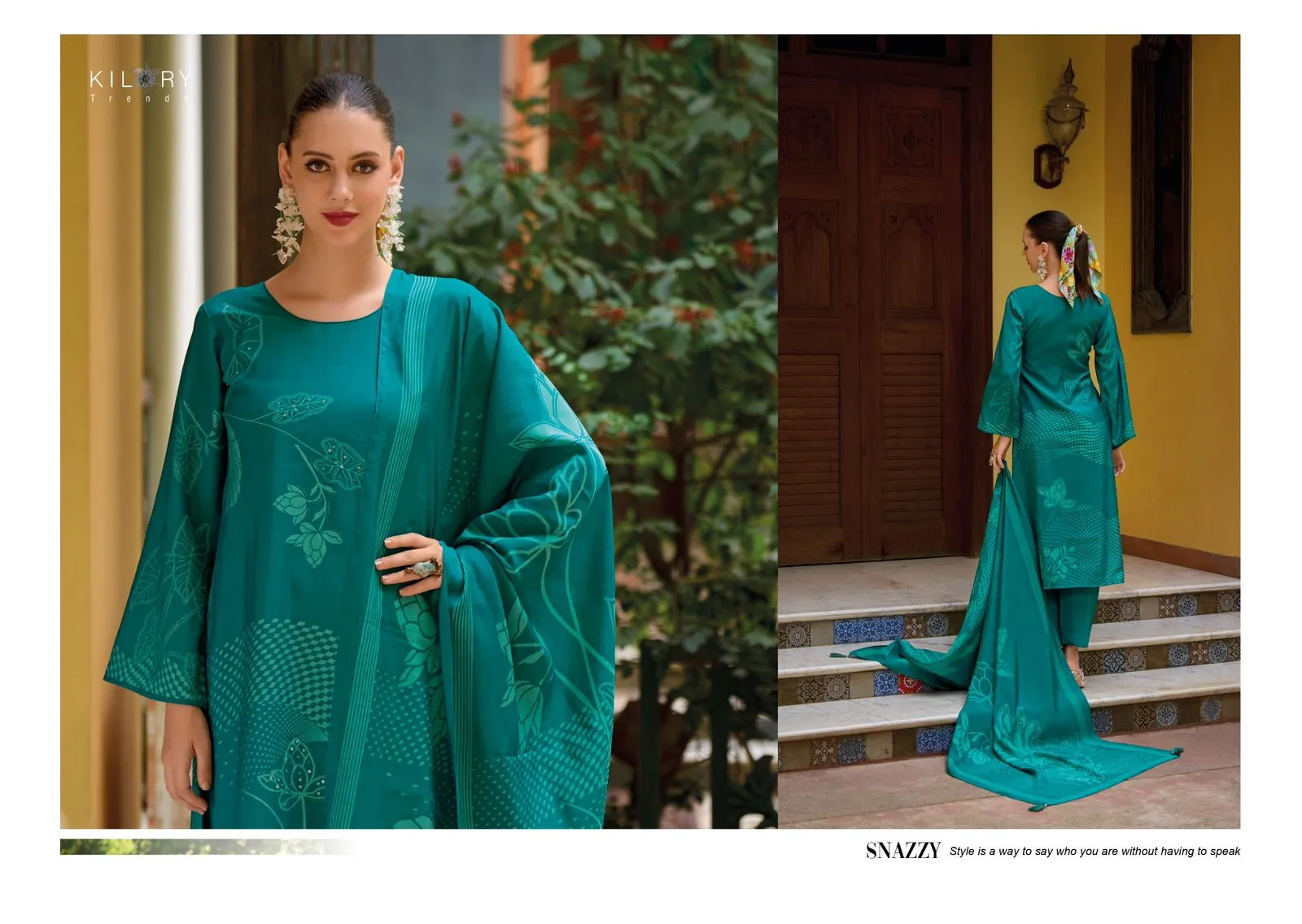 Kilory Trandz Pure Viscose Muslin Wholesale Designer Suit Collection - Image 3