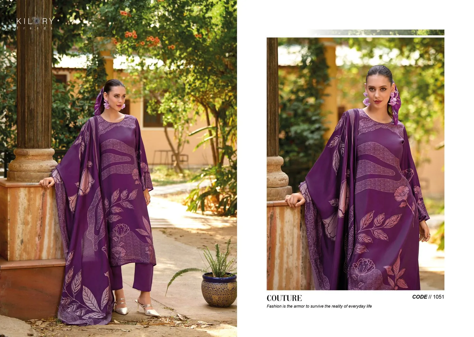 Kilory Trandz Pure Viscose Muslin Wholesale Designer Suit Collection - Image 8